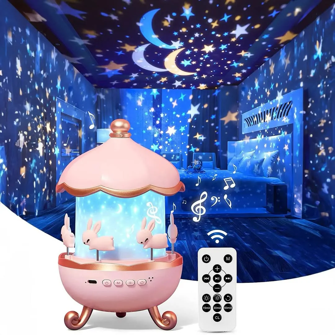Starry Sky Night Light 360° Projector