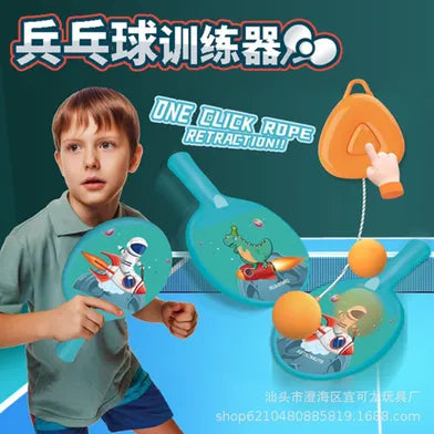 Indoor Hanging Ping Pong Trainer Toy - Image 3