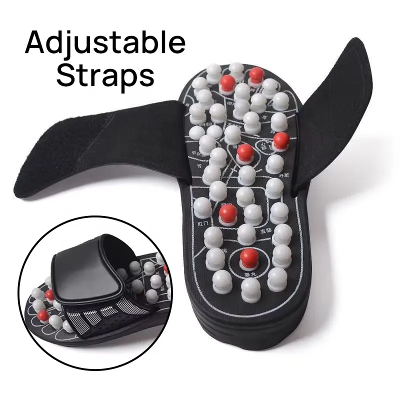 Natural Jade Stone Massage Slippers - Image 4