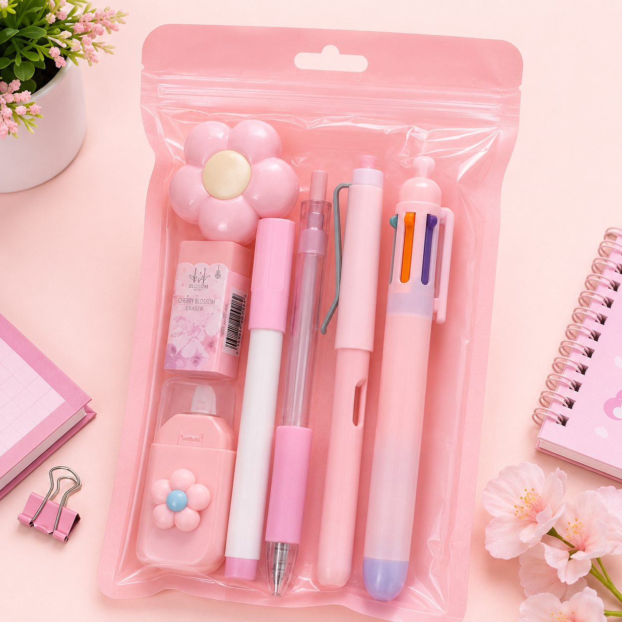 7PCS Aesthetic Student Stationery Gift Set