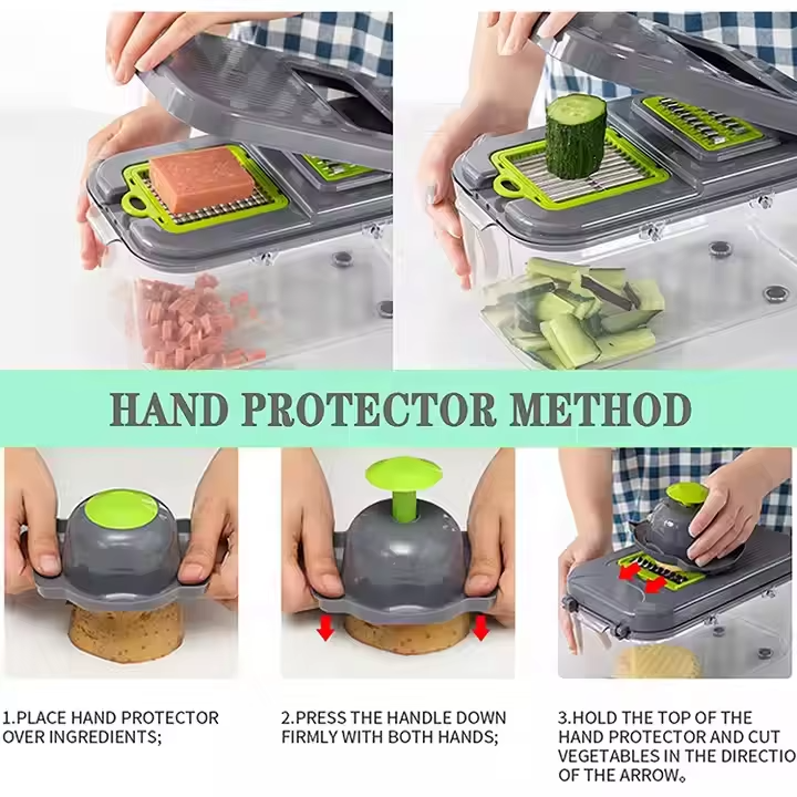 22-Pieces Vegetable Chopper Set - Image 3