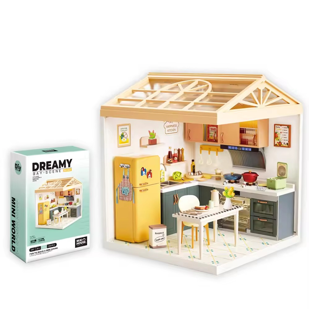 Miniature Kitchen with Furniture & Night Light - Image 4