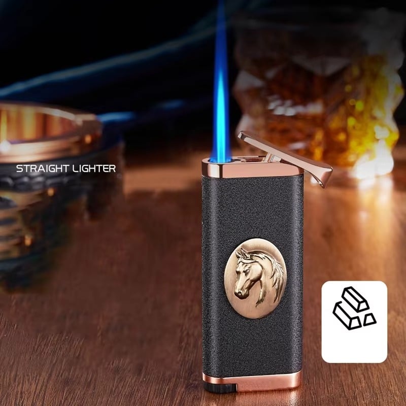 3D Embossed Blue Jet Lighter - Image 3