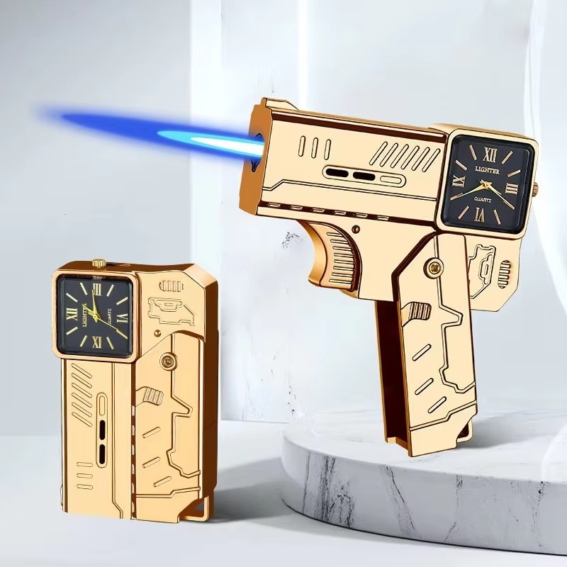 Foldable Metal Butane Lighter - Image 2
