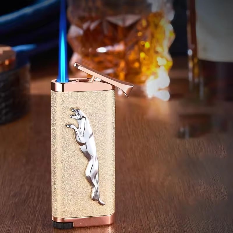 3D Embossed Blue Jet Lighter - Image 2